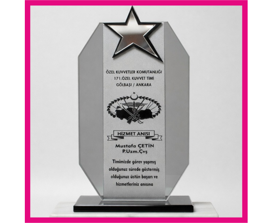 kristal plaket 3