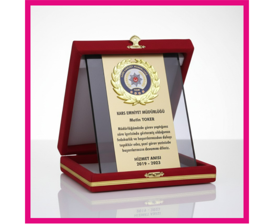 kristal plaket 5 kristal plaket 5