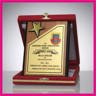 Ahşap plaket 4