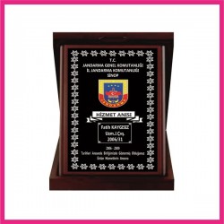 Ahşap plaket Ahşap plaket