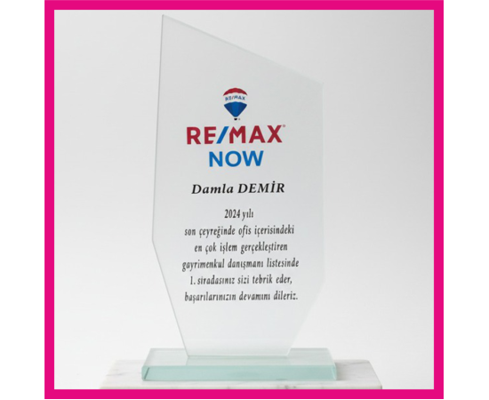 kristal plaket 9