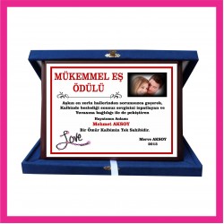 Ahşap plaket Ahşap plaket